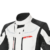 Beautiful Transformer 3 in 1 Motorcycle Jacket Gray Black Red