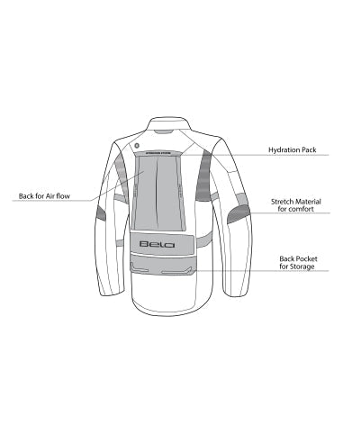 Beautiful Transformer 3 in 1 Motorcycle Black Red Jacket – 6 – Maximomoto PT