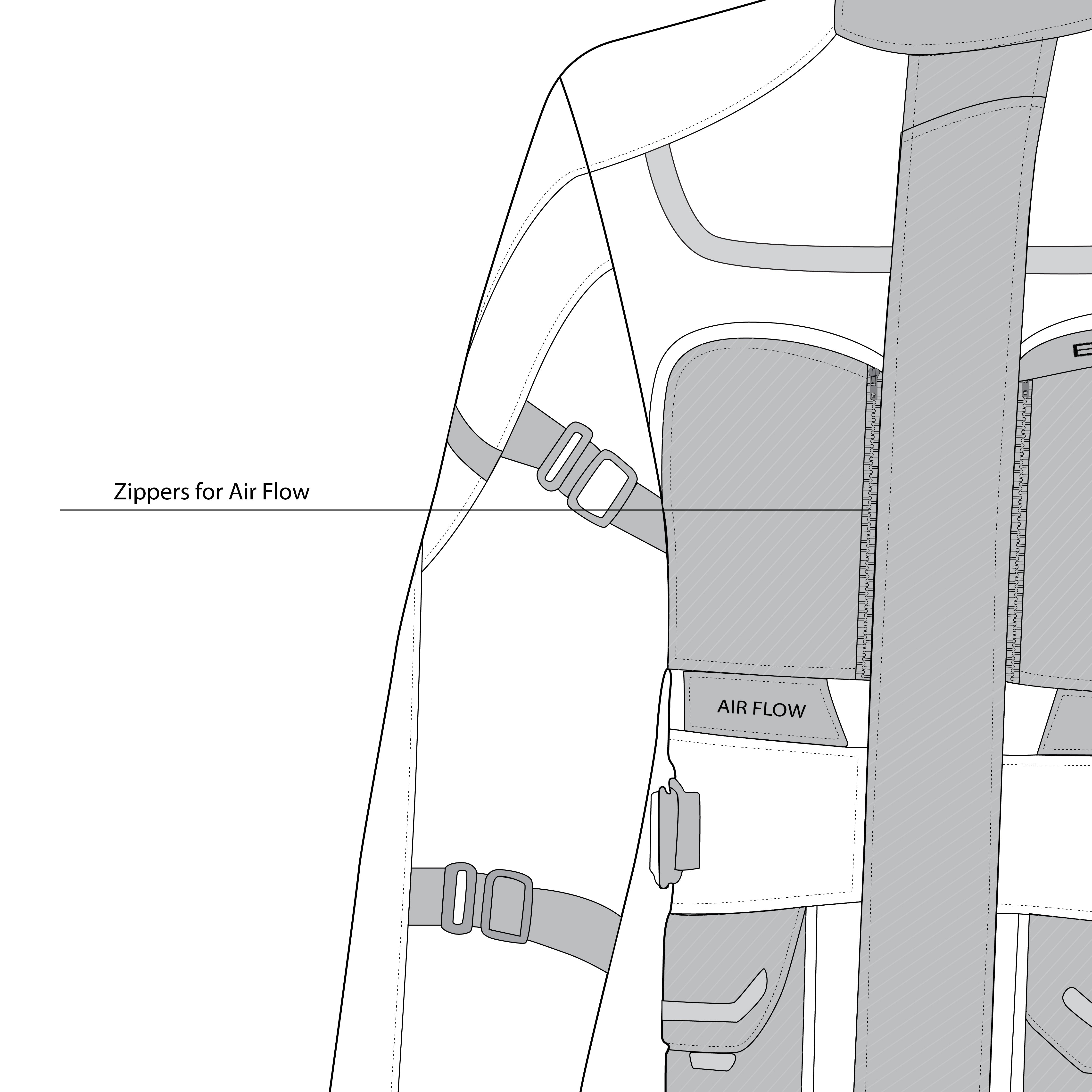 Beautiful Transformer 3 in 1 Motorcycle Jacket Gray Black Red – 9 – Maximomoto PT