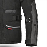 BELA TRANSFORMER 3 Em 1 Moto Casaco Preto Antracite- Imagem frontal esquerda da Casacos