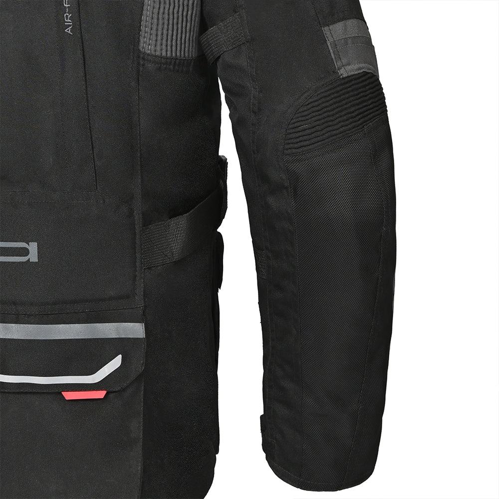 BELA TRANSFORMER 3 Em 1 Moto Casaco Preto Antracite - Imagem traseira direita da Casacos