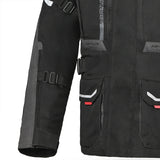 BELA TRANSFORMER 3 Em 1 Moto Casaco Preto Antracite - Imagem frontal direita da Casacos