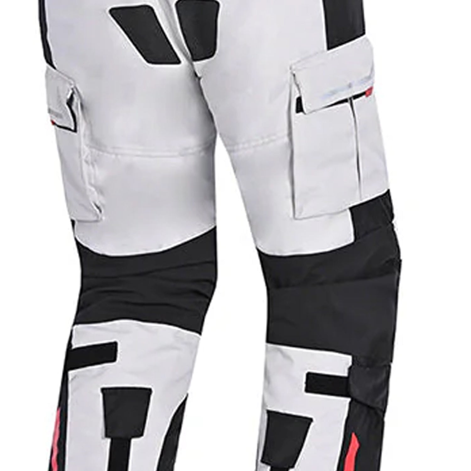 BEAUTIFUL TRANSFORMER Motorcycle Textile Pants Gray Black Red – 4 – Maximomoto PT