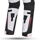 BEAUTIFUL TRANSFORMER Motorcycle Textile Pants Gray Black Red