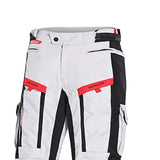 BEAUTIFUL TRANSFORMER Motorcycle Textile Pants Gray Black Red