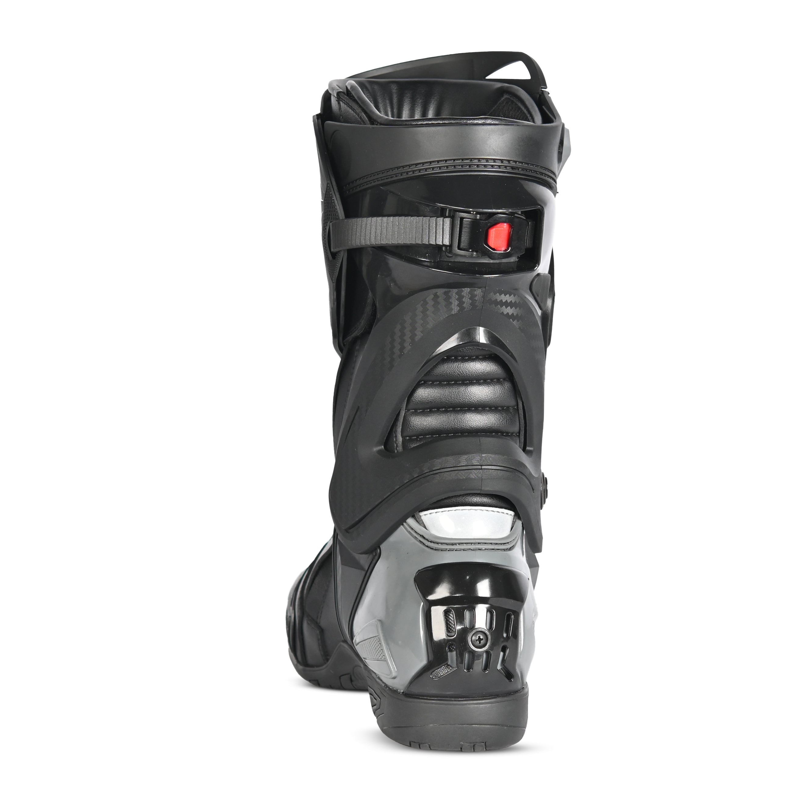 BELA TURBO TRACK Moto Corrida Botas Preto Antracite - Imagem do verso de Boots