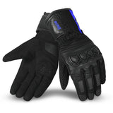 BELA TWIX LUVAS DE MOTO HOMEM PRETO AZUL