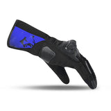 BELA TWIX LUVAS DE MOTO HOMEM PRETO AZUL