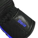 BELA TWIX LUVAS DE MOTO HOMEM PRETO AZUL