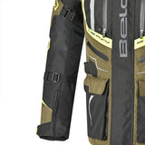 BELA WATSON Masculino Moto Casacos Preto Cáqui Amarelo Branco - Imagem frontal direita da Casacos