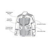 BELA WATSON Moto Têxtil Casacos - Imagem vetorial 2 de Casacos