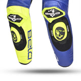 BELA X RACE 1 PC Couro Moto Fatos - Imagem do lado do joelho do terno