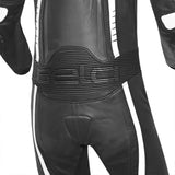 BELA X RACE 1 PC Moto Couro Fatos Preto Branco - Imagem inferior do terno