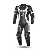 BELA X RACE 1 PC Motorcycle Leather Suits Black White – Maximomoto PT