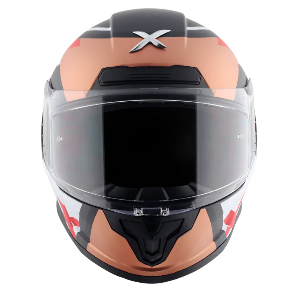 AXOR SABER X SPORTS Moto Integral Capacete Preto Matt Laranja – 4 – Maximomoto PT