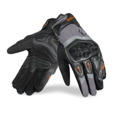BELA DARING Luvas De Moto Homem Cinza Preto Laranja – Maximomoto PT