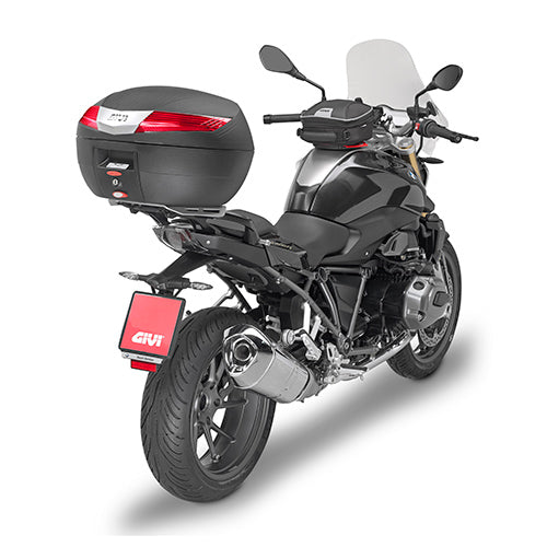 GIVI MK V40 Maleta Para Moto Negra Con Reflectores Rojos De 40 L – 2 – Maximomoto PT