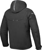 IXON BURNING Hombre Moto Textil Chaqueta Negro