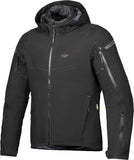 IXON BURNING Hombre Moto Textil Chaqueta Negro