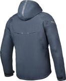 IXON BURNING Hombre Moto Textil Chaqueta Azul Marino