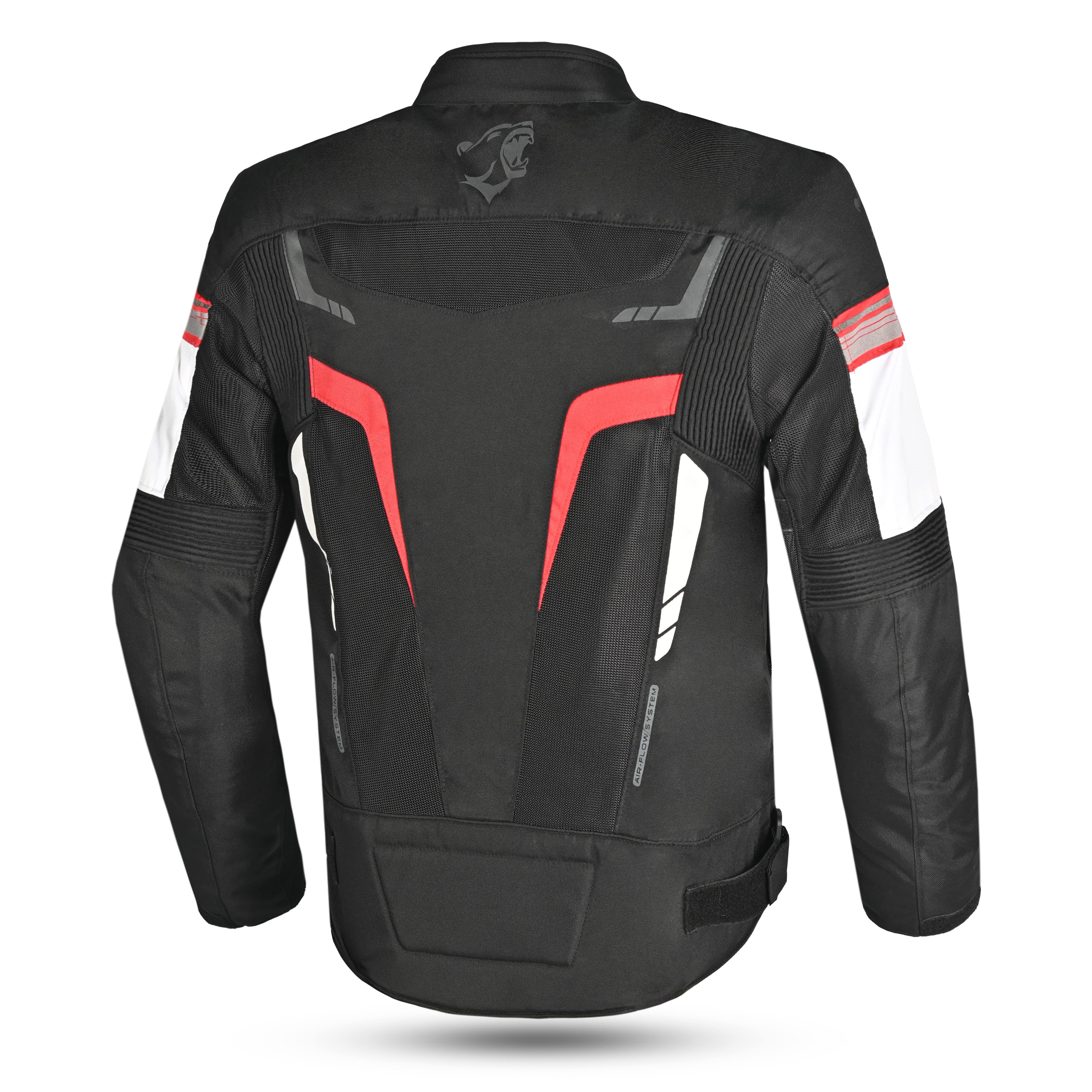 BELA SPRINTER Moto Textil Casaco Preto Vermelho