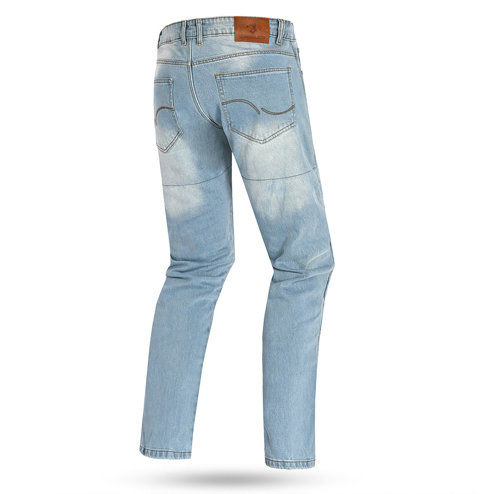 BELA JOHN Jeans Moto Calcas Azul