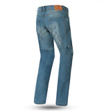 BELA ROCKER Jeans Moto Calcas CE Approved AA Azul Claro