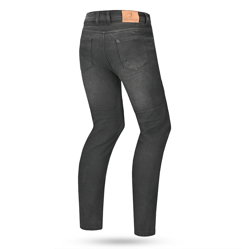 BELA URBAN DENIM JEANS Moto Senhora Vaquero Calcas Preto
