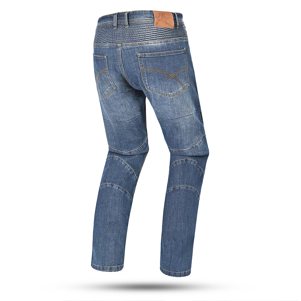 R-TECH CASTEL CE Approved AA jeans Moto Calças Azul