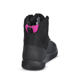 SHUA ODDIN Moto Urbano Senhora Botas Preto Fúcsia