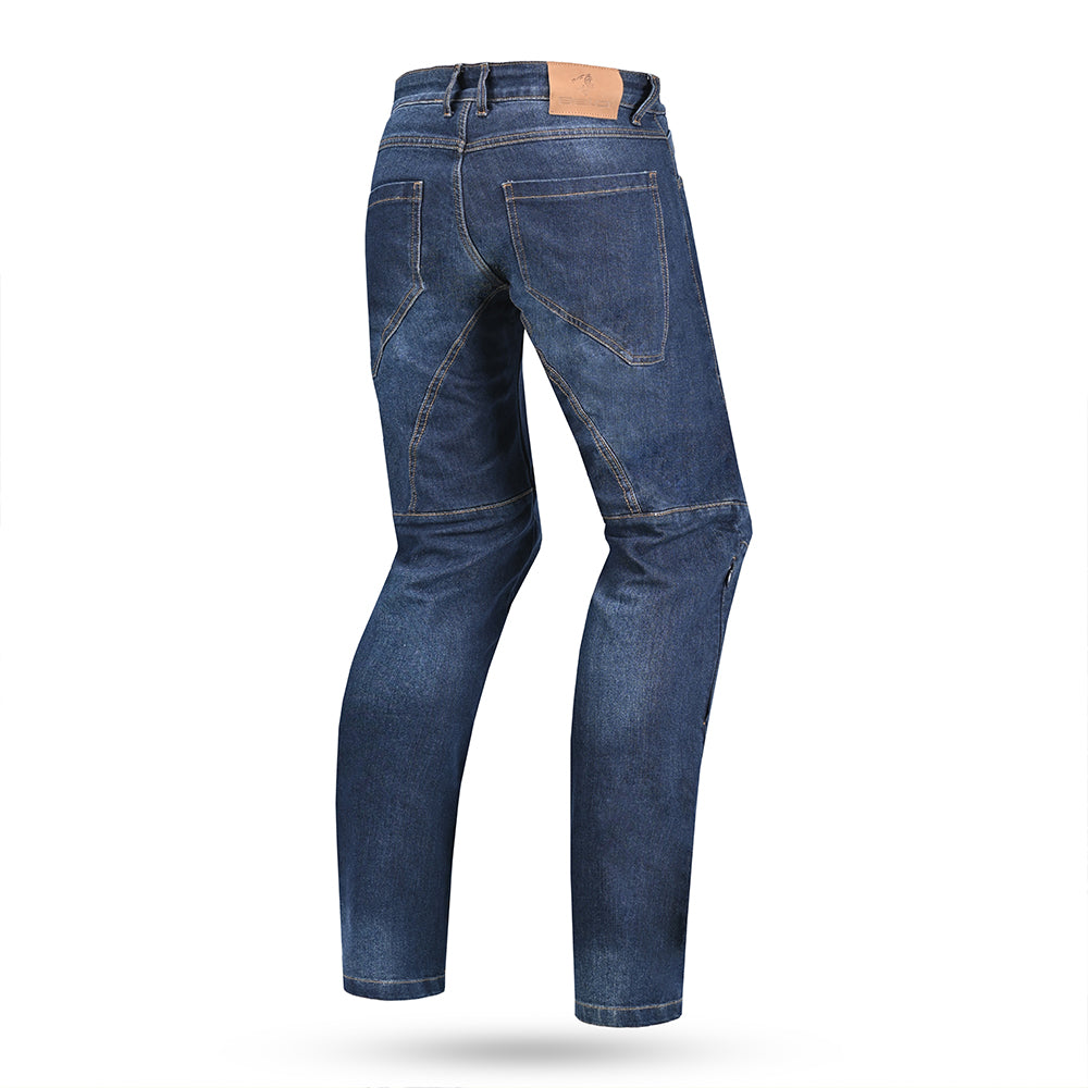 BELA ROCKER Vaquero Jeans CE Approved AA Moto Calcas Azul Inseam 34L