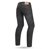 BELA STROKE VAQUERO Denim Moto Calcas Preto 32L Inseam