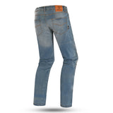 BELA STONE Jean Moto Calcas CE Approved AA Camuflagem Azul