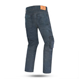 BELA BENTON Denim Moto Calcas Azul