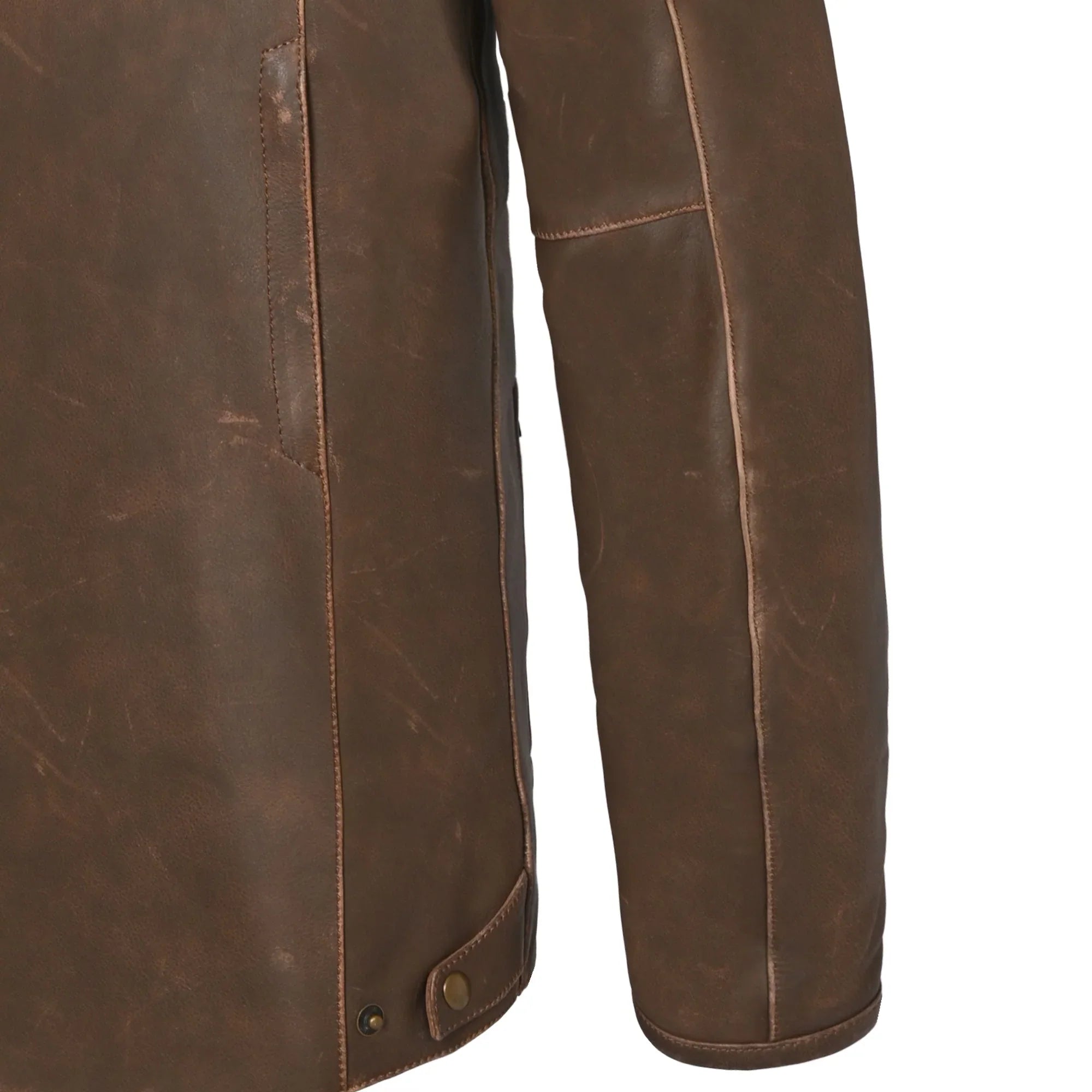 BELA - CHAQUETA PIEL STARK MARRON/BEIGE - SECURTEX MOTOR S.L (t/a MaximoMoto)