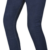BELA RIO JEANS DE MOTO SENHORA INDIGO AZUL