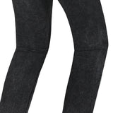 BELA RIO Jeans De Moto Senhora Random Preto