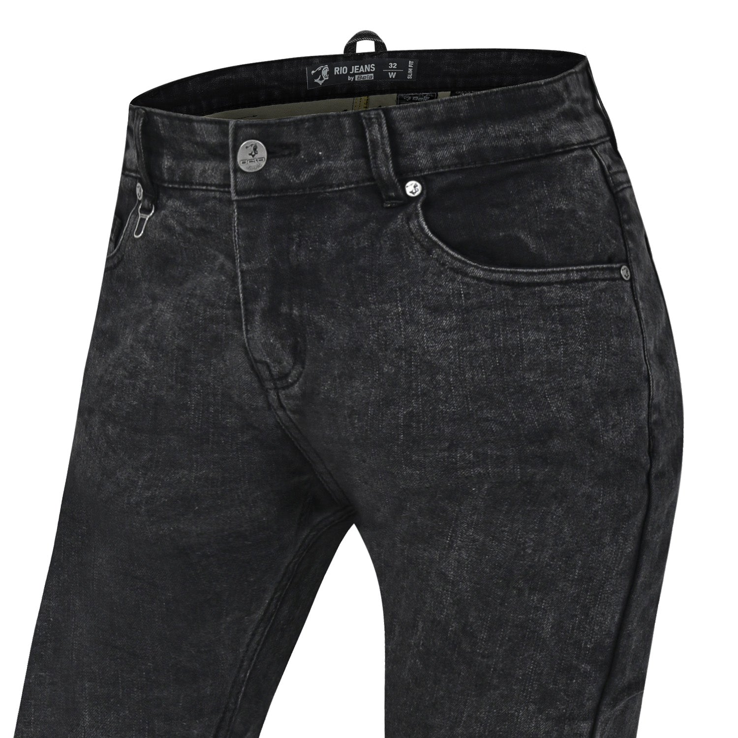 BELA RIO Jeans De Moto Senhora Random Preto – 4 – Maximomoto PT