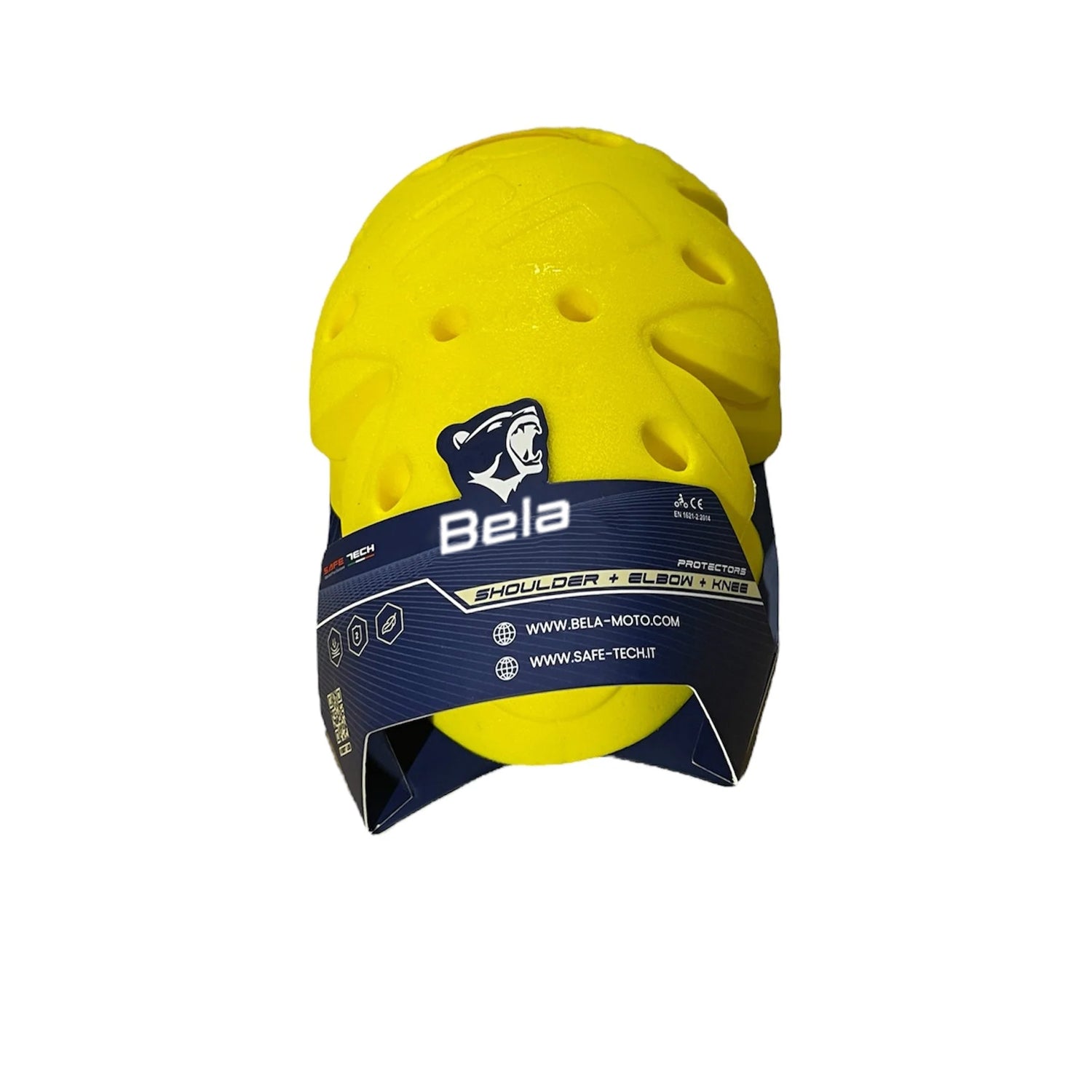 SAFE TECH- PROTECCIÓN RODILLA/CODE LEVEL-2 YELLOW – 1 – Maximomoto PT