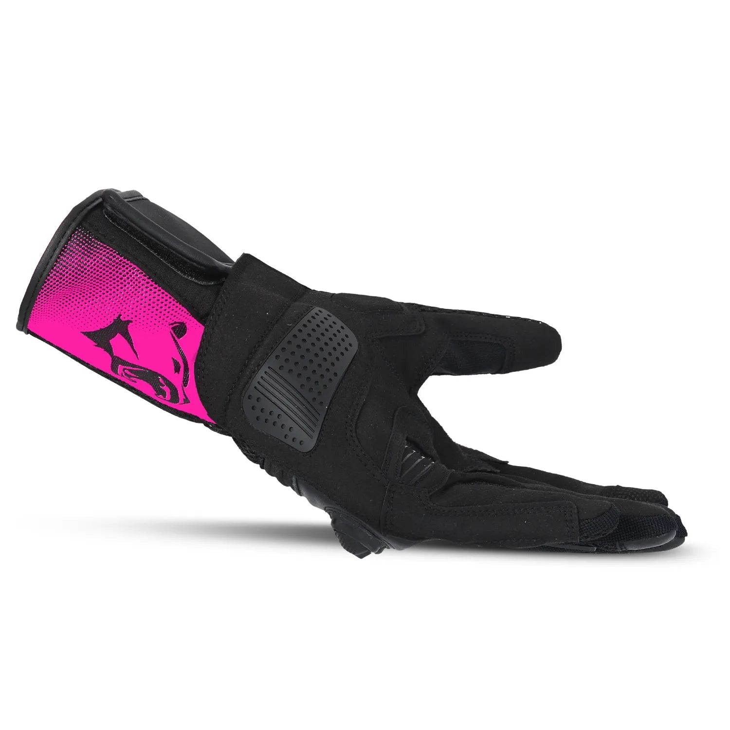 BELA TWIX Women's Motorcycle Textile Gloves Black Pink – 2 – Maximomoto PT
