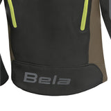 BELA FIRE FLY Motorcycle Hood Black Olive Green Fluorescent Yellow