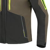 BELA FIRE FLY Motorcycle Hood Black Olive Green Fluorescent Yellow