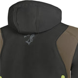 BELA FIRE FLY Motorcycle Hood Black Olive Green Fluorescent Yellow