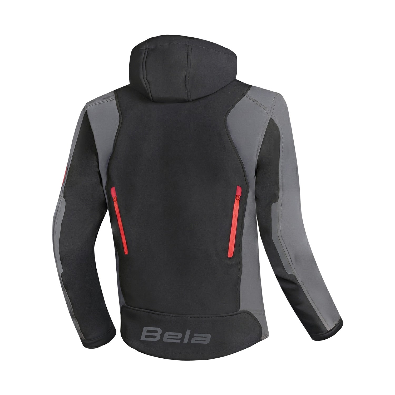 BELA FIRE FLY Moto Textil Homem Capuz Preto Anthira Vermelho – 3 – Maximomoto PT