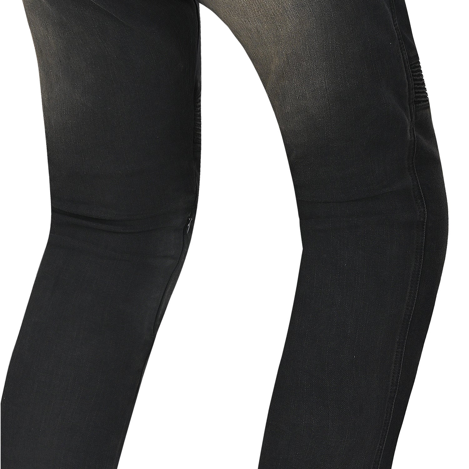R-TECH VALENCIA PANTALON DE MUJER DENIM JEANS NEGRO KHAKI TINT SPRAY – 7 – Maximomoto PT