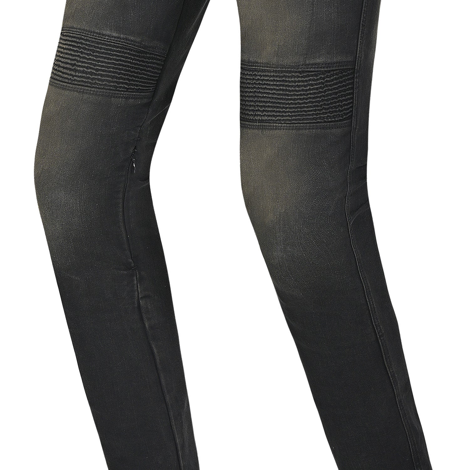 R-TECH VALENCIA PANTALON DE MUJER DENIM JEANS NEGRO KHAKI TINT SPRAY – 5 – Maximomoto PT