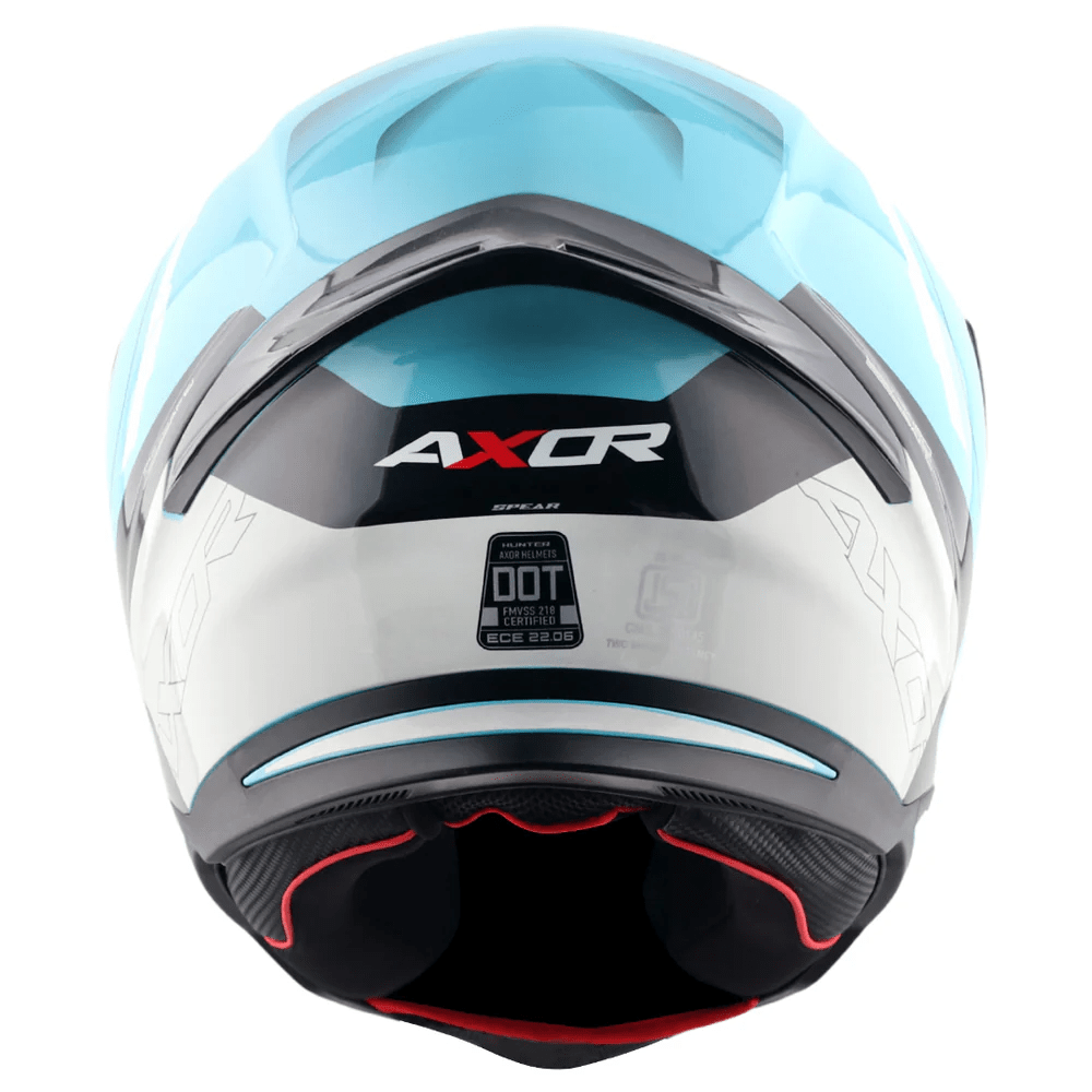 AXOR HUNTER SPEAR Moto Integral Capacete Azul – 4 – Maximomoto PT