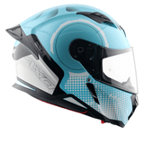 AXOR HUNTER SPEAR Moto Integral Capacete Azul