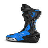 BELA SPEEDO 2.0 Botas De Moto Couro Preto Azul