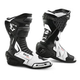 BELA SPEEDO 2.0 Botas De Moto Couro Preto Branco – Maximomoto PT